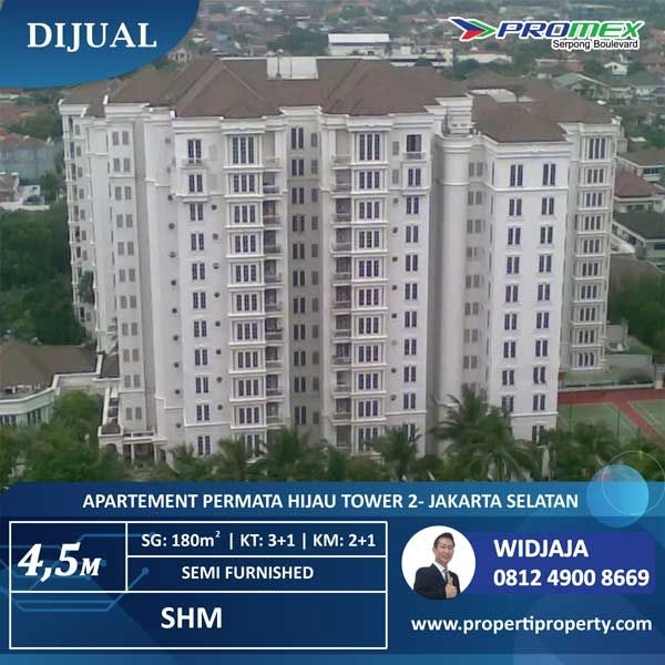 partemen Permata Hijau Tower 2 - Jakarta Selatan