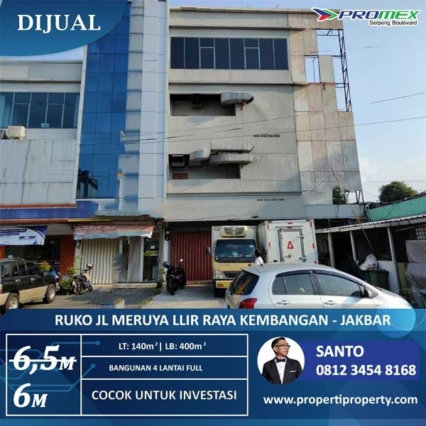 Ruko Jl Meruya IIlir Raya Kembangan - Jakarta Barat